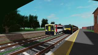 Cradley Heath Station and Level Crossing [upl. by Thornie]