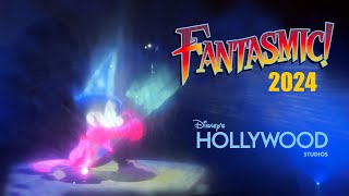 Fantasmic 2024  Hollywood Studios  Walt Disney World Full Show 4K [upl. by Suivatco]