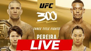 UFC 300 PRESS CONFERENCE Alex Pereira vs Jamahal Hill  LIVE STREAM [upl. by Savick411]