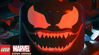 A LUTA CONTRA VENOM NãoExtreme  Lego Marvel Super Heroes 3 [upl. by Doownel]