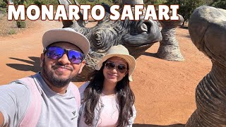 කැලෑව ඇතුලෙ බස් එකෙන් රවුමක්  Monarto Safari Park in Easter holiday [upl. by Tippets]