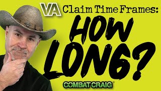 VA Claim Process How Long Does it Take [upl. by Gnim]