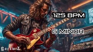 Heavy Metal Backing Track in G Minor 125 BPM [upl. by Keithley]