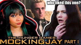 ACTRESS REACTS to MOCKINGJAY PART 1 2014 MOVIE REACTION SO MUCH GREY IN DISTRICT 13 [upl. by Nnainot]