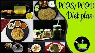 PCODPCOS Diet Plan For Weight Loss  Vol 1  How To Lose 10Kgs Fast With PCOD  Indian Meal Plan [upl. by Iatnahs51]