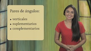 Ángulos Complementarios y Suplementarios  Geometría [upl. by Venus]