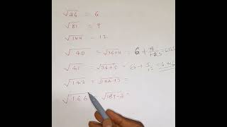 Square root short trick non perfect square ka square root short trick square root simplification [upl. by Sinaj]