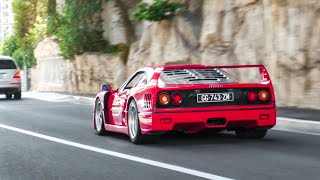 BEST OF SUPERCARS IN MONACO 2023  Arabs Police Hypercars Powerslides [upl. by Terza29]