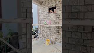 front elevation 12×24 tiles elevations work shortvideo [upl. by Nogam801]