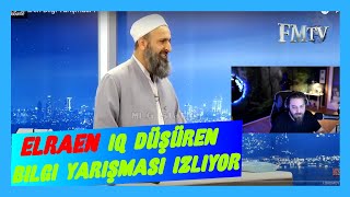 ELRAEN IQ DÜŞÜREN BİLGİ YARIŞMASI 7 İZLİYOR [upl. by Annoyt194]