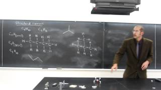 Introduction to Organic  Saturated Hydrocarbons  Structural Isomers 004 [upl. by Mossolb32]