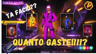 PEGANDO TOP CRIMINAL ROXO AMARELO SKINS TOKEN ROYALE FREE FIRE NOVO EVENTO  NOVIDADES FREE FIRE [upl. by Stead]