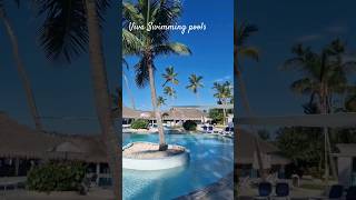 The beautiful swimming pools of Viva Wyndham Dominicus Beach [upl. by Annoya]