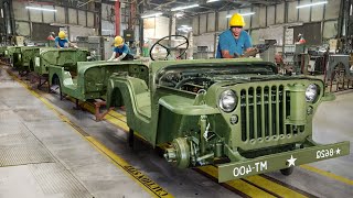 How Philippines is Still Able to Produce WW2 Willys Jeep Parts [upl. by Wendel]