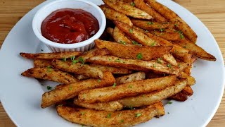 Oven Baked Crispy French Fries  Restaurant Style French Fries Recipe  Crispier than Fried [upl. by Bushweller146]