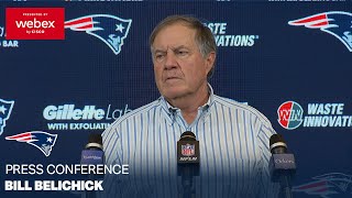 Bill Belichick “Couldn’t make enough plays to win”  Patriots Postgame Press Conference [upl. by Randal]