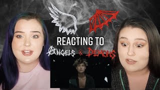 REACTING TO Angels amp Demons  jxdn jaden hossler [upl. by Concordia]