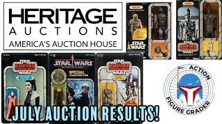 Heritage Auctions July Star Wars Action Figure Sales  No Big Surprises on Final Prices [upl. by Wilmott]