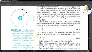 Magnetic dipole moment of a revolving electron  MEC L21 [upl. by Letnoj]