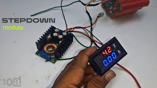 300 Watt DcDc Buck Converter Step Down Module XL4016 Voltmeter 0100 Power supply full review [upl. by Okkin]