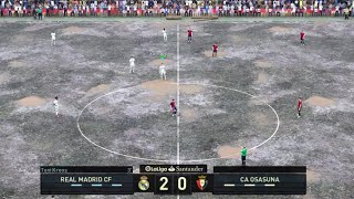 Real Madrid Vs Osasuna  Tarkam Stadium daeng patch pes 2021 Update 2023 [upl. by Onimod]