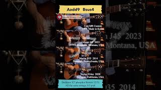 Acoustic Guitar Comparison 57 acousticgroove [upl. by Ahsilem]