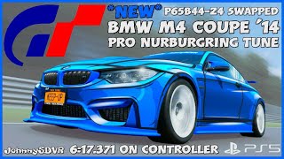 NEW Gran Turismo 7  SWAPPED BMW M4 14 Pro Tune  Nurburgring Setup  P65B44Z4 [upl. by Hannad]