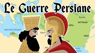 ⚔ LE GUERRE PERSIANE  Battaglia di Maratona Termopili e Salamina  Greci VS Persiani Storia 📚 [upl. by Uke]