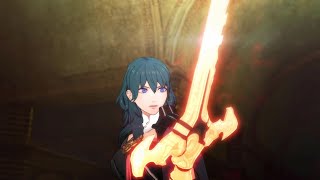 Fire Emblem Three Houses  quotSword of the Creatorquot Cutscene [upl. by Naliorf]