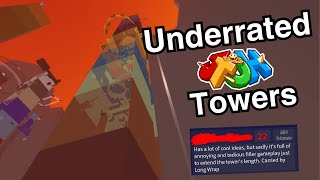 The Most Underrated Towers In JToH [upl. by Aiekahs841]