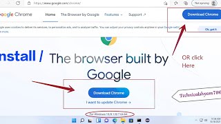 How to download Google Chrome in laptop  computer Computer me chrome kaise download kare [upl. by Nnylyrehc52]