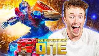 Watching TRANSFORMERS ONE 2024 For The FIRST Time amp It Was INCREDIBLE  Movie Reaction [upl. by Attelliw]