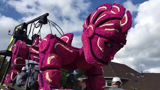 Bloemencorso Lichtenvoorde zo 10 sept 2017  compleet 1 uur [upl. by Anelegna201]