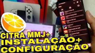 COMO INSTALAR E CONFIGURAR O CITRA MMJ NO CELULAR  EMU ATUALIZADO DE 3DS PARA ANDROID [upl. by Anilrats]