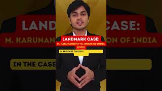 M Karunanidhi Landmark CaseArticle 248 constitutionalrights upsc constitutionallaw indianpolity [upl. by Annnora]