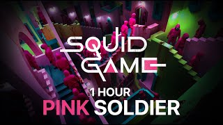 1 Hour Squid Game Music  PINK SOLDIER [upl. by Junette]