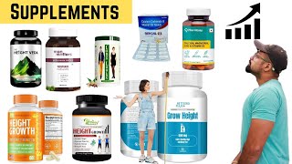 The best supplements to INCREASE HEIGHT Fast  नहीं तो बाद में पछताना पड़ेगा [upl. by Elconin]