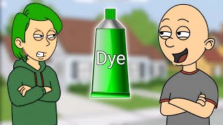 Classic Caillou Dyes Boris Hair to GreenGrounded [upl. by Latreshia3]