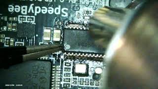 Unsoldering OSD chip [upl. by Salchunas659]