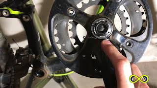 SRAM S1250 Crank Removal [upl. by Gilbart]