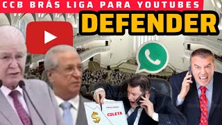 CCB CLAUDIO MARÇOLA PEDE PARA IRMÃOS FAZEREM VIDEOS PARA DEFENDELOS  VERGONHA [upl. by Cullen]