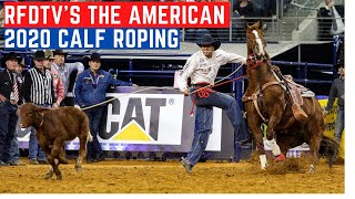 RFDTVs The American 2020 Calf Roping  Bar MC Media [upl. by Jacqui586]