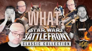 I am Sad  Star Wars Battlefront Classic Edition is SO BAD I got Philisophical by Bricky  Reaction [upl. by Harness]