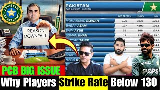 Why Pakistani players strike rate is below 130 in T20I  Pakistan vs South Africa 2nd T20 Match 2024 [upl. by Garnes575]