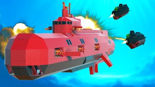 2 MiniSubs VS 1 OVERPOWERED SUBMARINE [upl. by Nedak257]