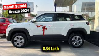 Brezza 2024 New Model  ₹834 Lakh  Maruti Suzuki Brezza 2024 New Model  Price and Detailed Review [upl. by Tertias]