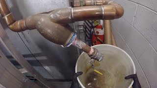 HVACR How To Pull And Clean Strainer On Water Cooled Equipment Step by Step [upl. by Nolava]