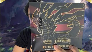 Chasing Pikachu Pokemon Lost Origin ETB [upl. by Kcire364]