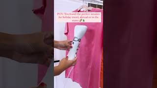 The Conair Power Steam Dual Voltage Travel Steamer and the thehomeedit Travel BFFs Find amazon [upl. by Atika]