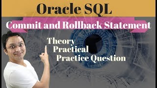 Tutorial15 How to use commit and rollback in SQL DeveloperTransaction control languageTCL [upl. by Cherise254]